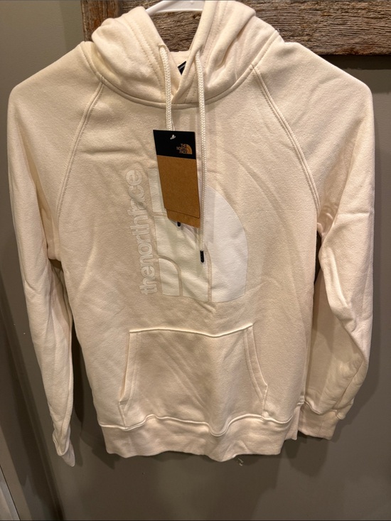 The North Face Sweaters - The North Face Women’s Cream Pullover Logo Hoodie